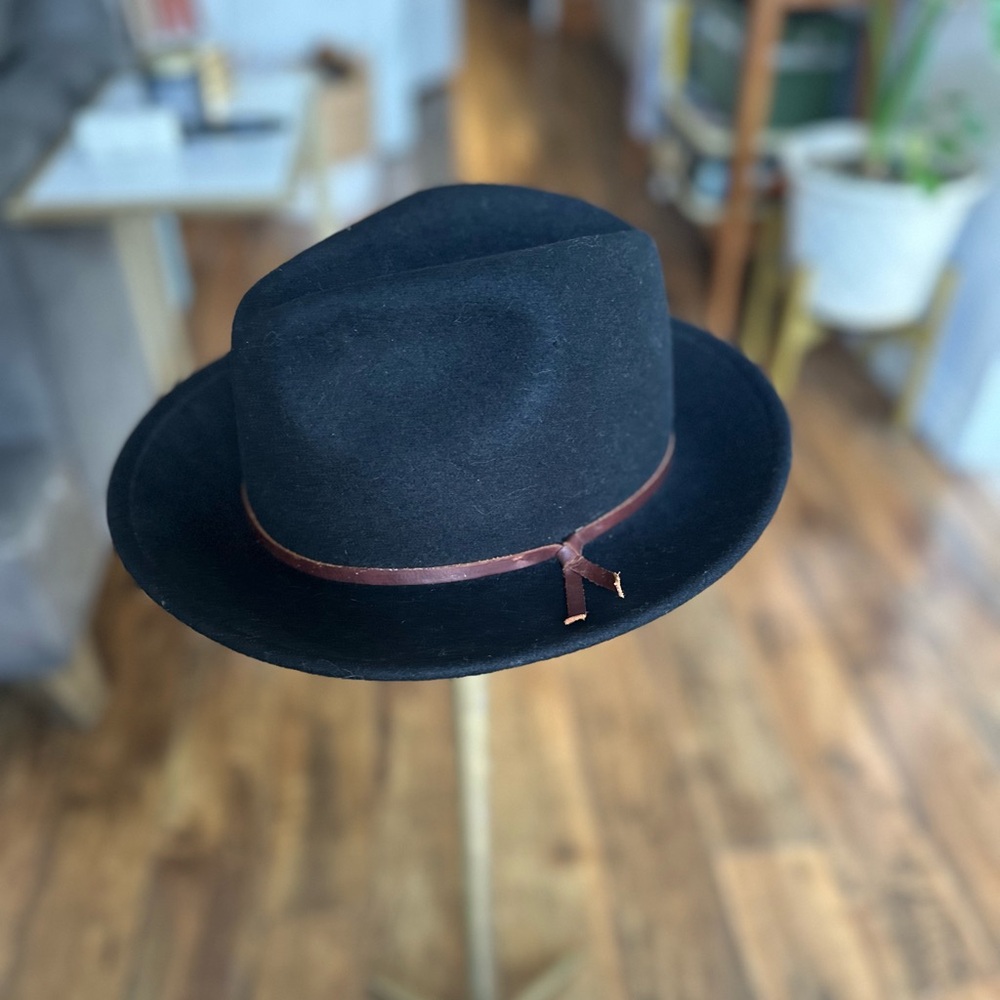 Classic Black Fedora Hat